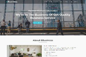 E-business Mulitupurpose Business Corporate Website Template